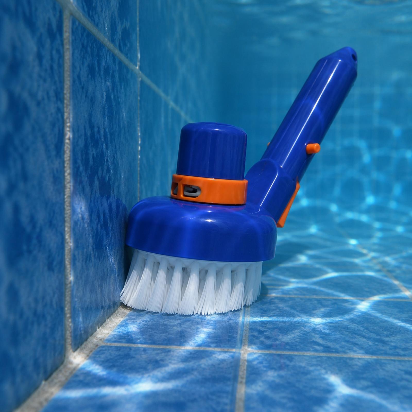 Manual Pool Corner Brush with  - đánh giá và giá Pool Vacuum Manual
