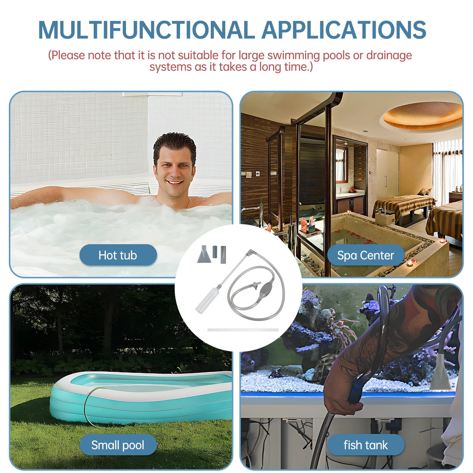 Hot Tub Vacuum Cleaner 10ft Sw - đánh giá và giá Pool Vacuum Manual