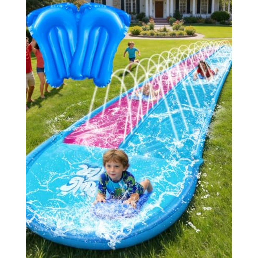 Backyard inflatable slip and w - đánh giá và giá Water Slide Inflatable