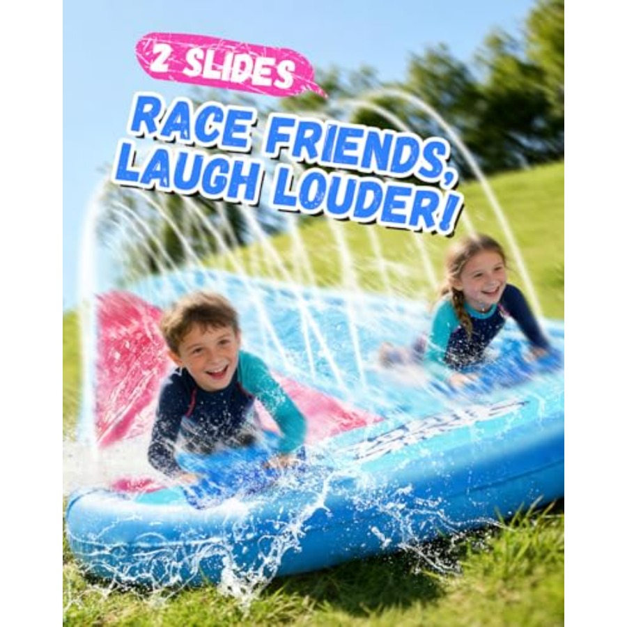 Backyard inflatable slip and w - đánh giá và giá Water Slide Inflatable