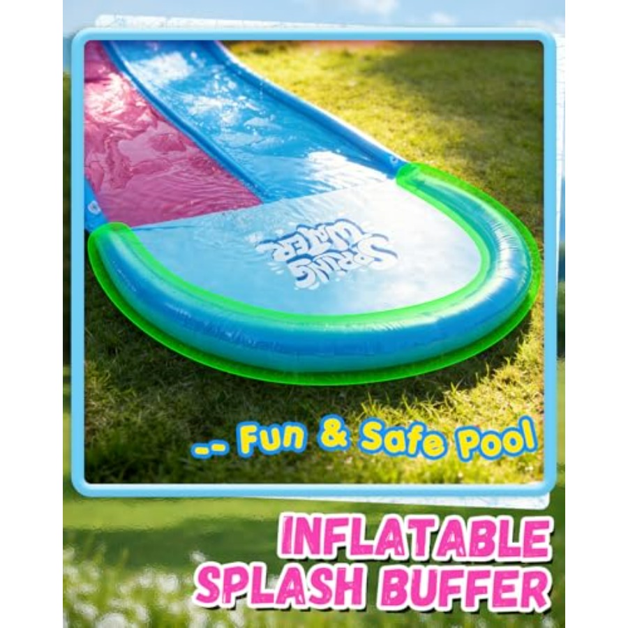 Backyard inflatable slip and w - đánh giá và giá Water Slide Inflatable