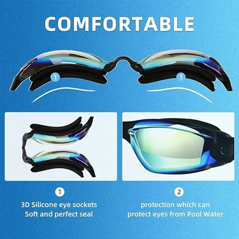 UV Protection Eyewear Professi - đánh giá và giá Swim Goggles Anti Fog Uv