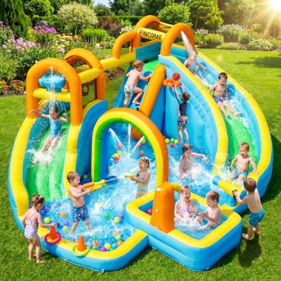 Backyard outdoor inflatable wa - đánh giá và giá Water Slide Inflatable