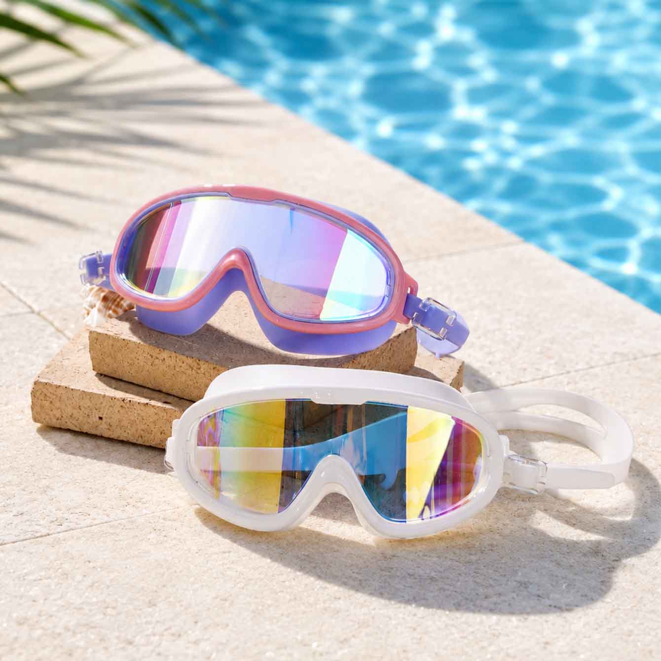 1PC Anti Fog Swimming Goggles  - đánh giá và giá Swim Goggles Anti Fog Uv