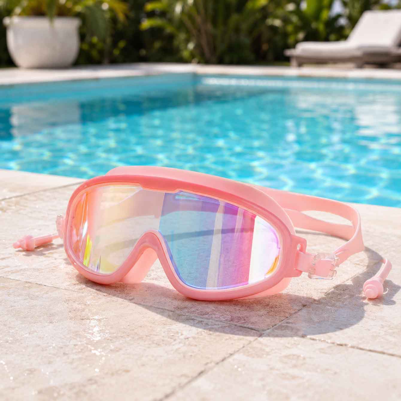 1PC Anti Fog Swimming Goggles  - đánh giá và giá Swim Goggles Anti Fog Uv