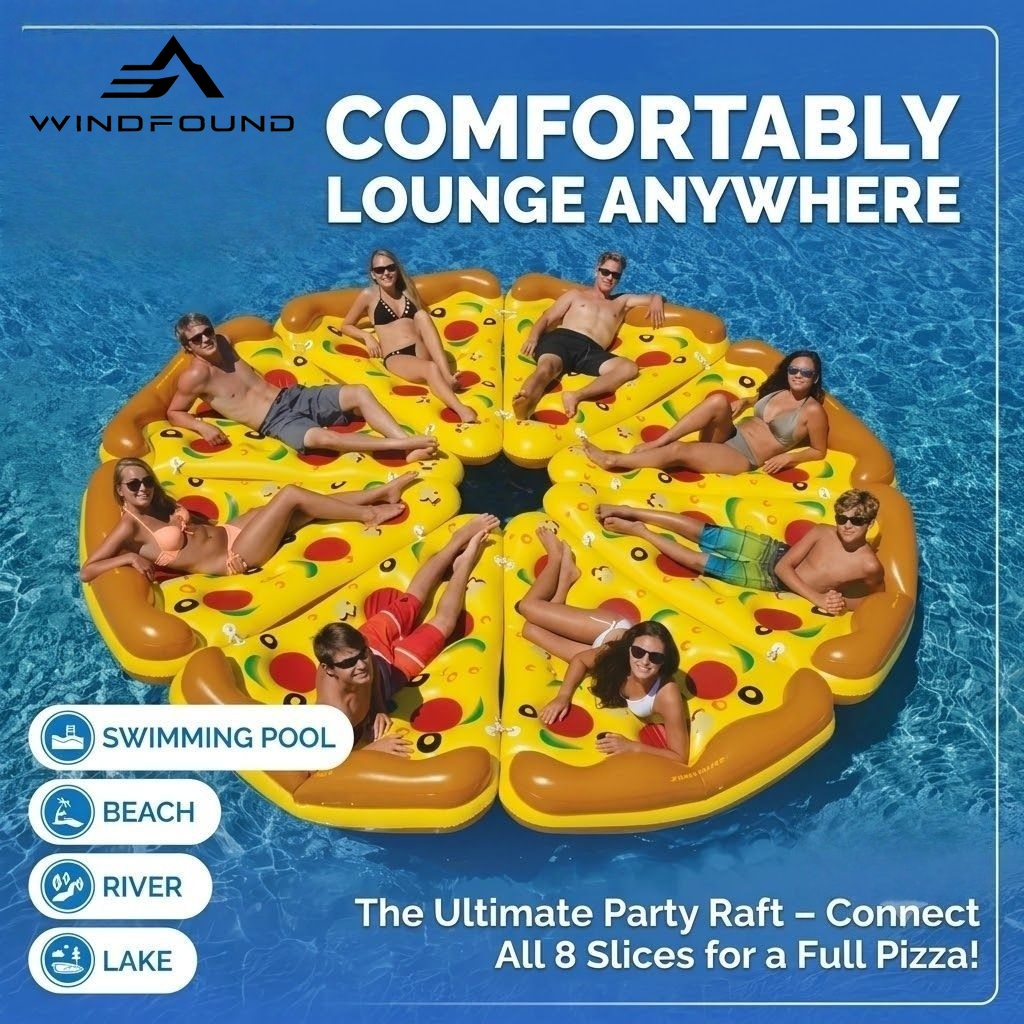 Giant Inflatable Pizza Pool Fl - đánh giá và giá Pool Lounger Inflatable