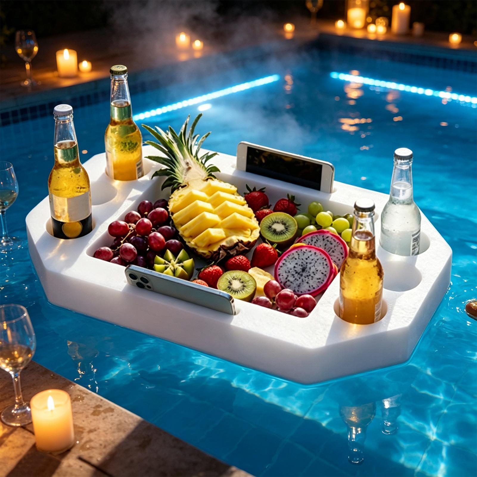 Floating Pool Tray Large Drink - đánh giá và giá Pool Ladder Above Ground