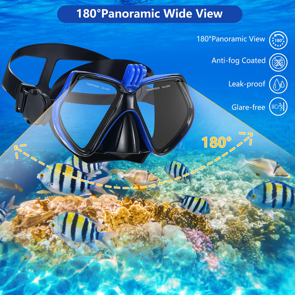 JoyMaySun Chuyên Nghiệp Dưới N - đánh giá và giá Snorkel Mask Full Face