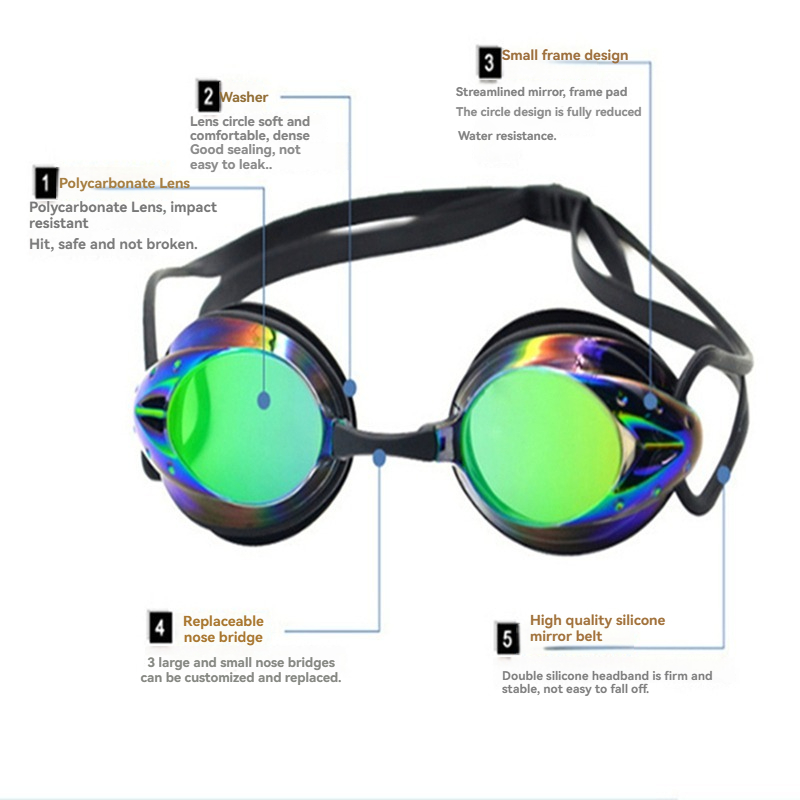 Professional Swimming Goggles  - đánh giá và giá Swim Goggles Anti Fog Uv