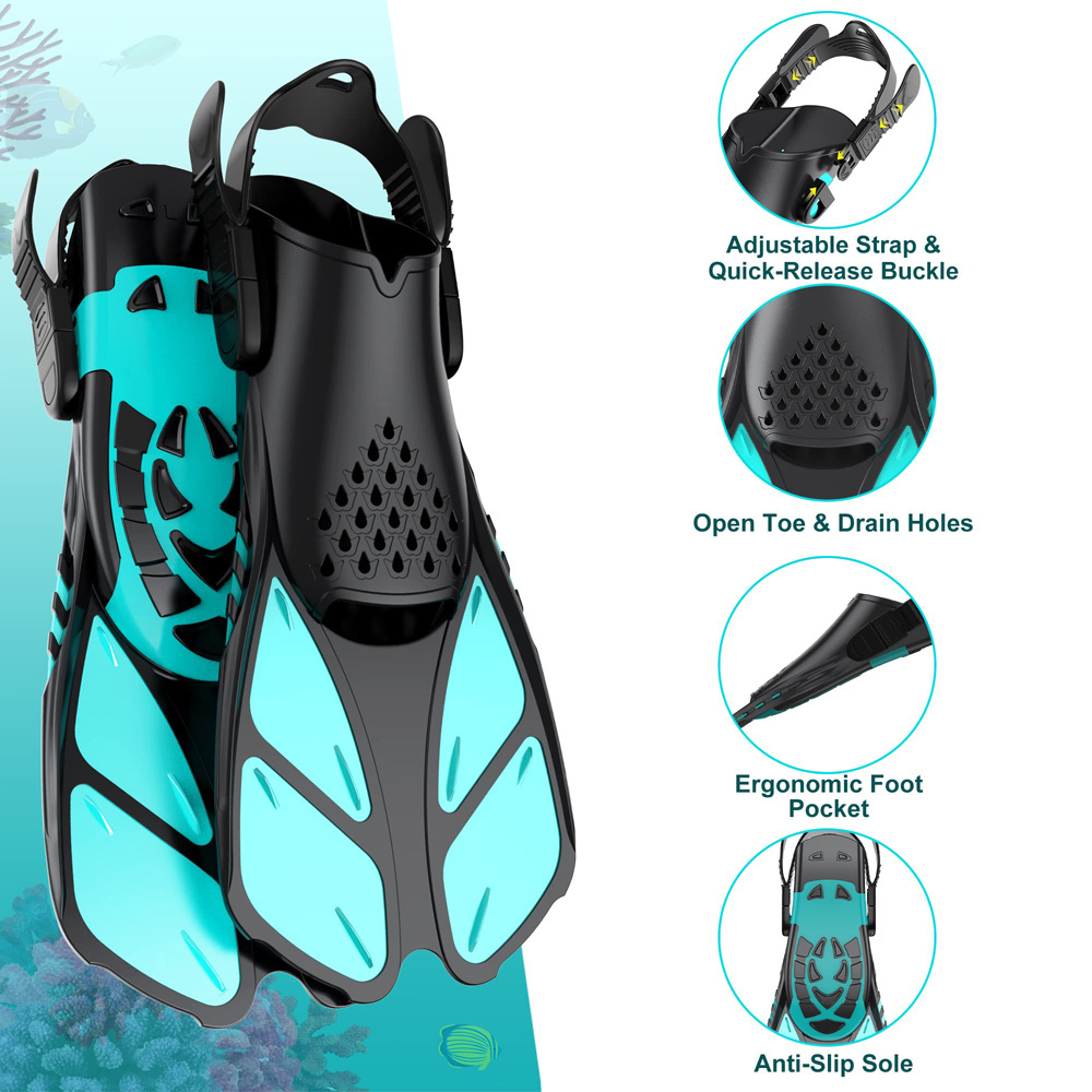 Mask Fins Snorkel Set, Snorkel - đánh giá và giá Snorkel Mask Full Face