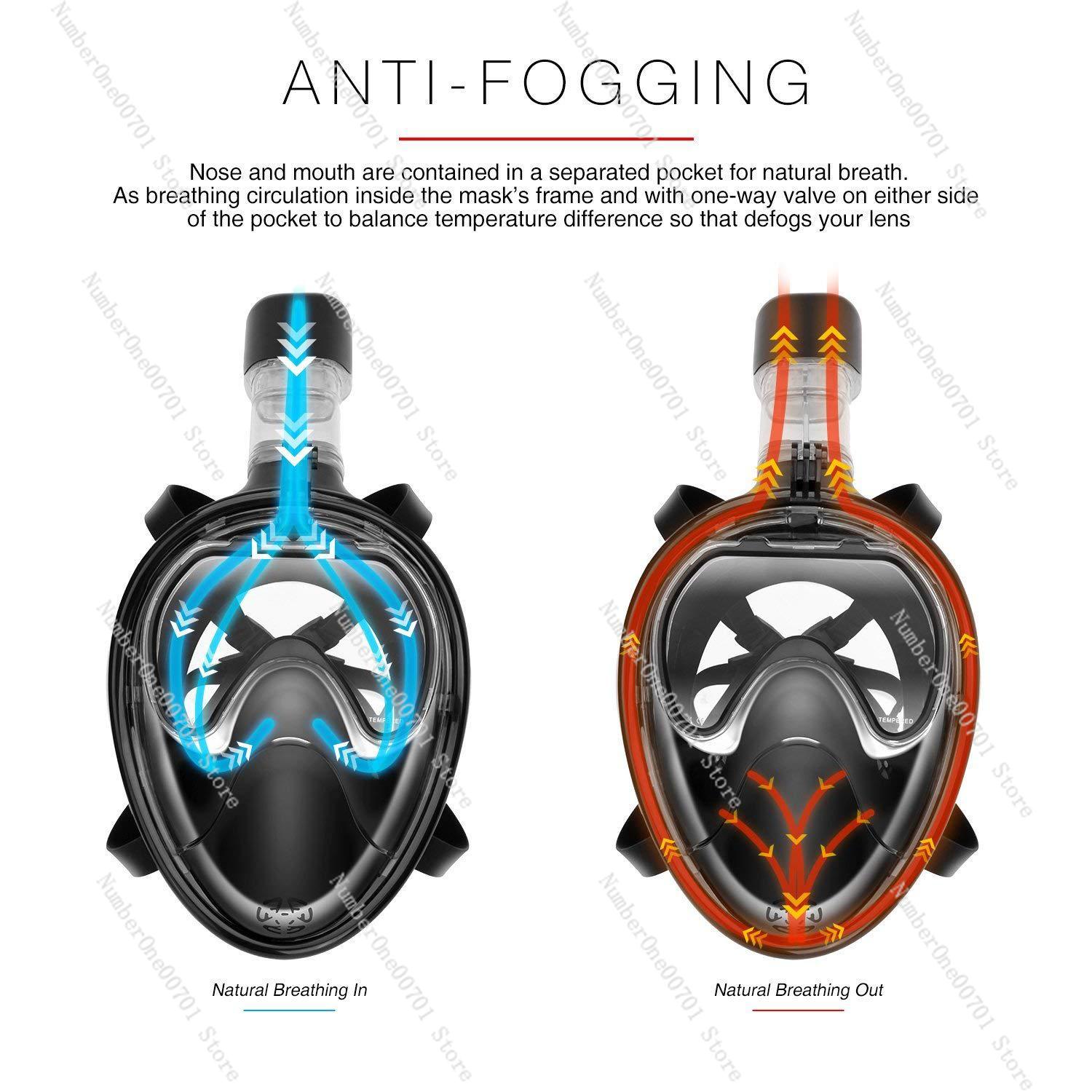 Full Face Snorkeling Mask - Te - đánh giá và giá Snorkel Mask Full Face
